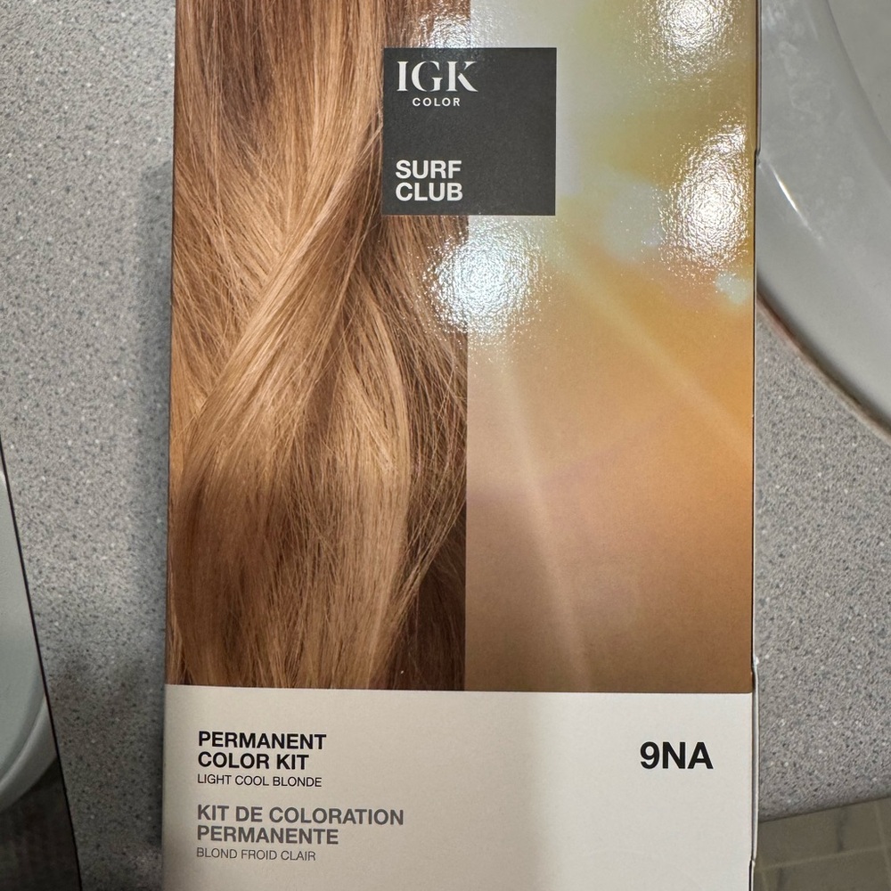 GK Surf Club Permanent Color Kit - Warm Blonde